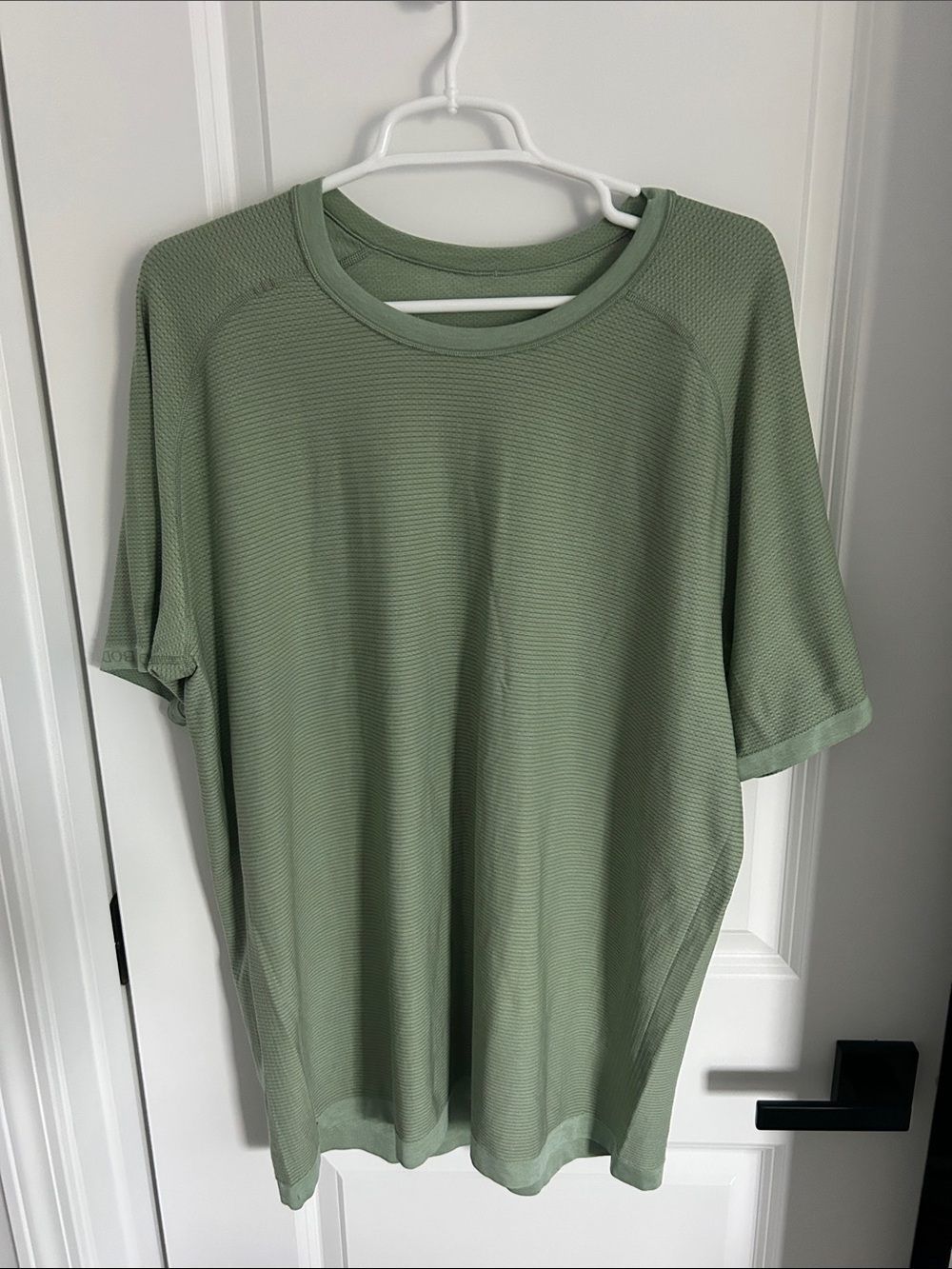 lululemon athletica Short Sleeve Crew Tee in Sage Green